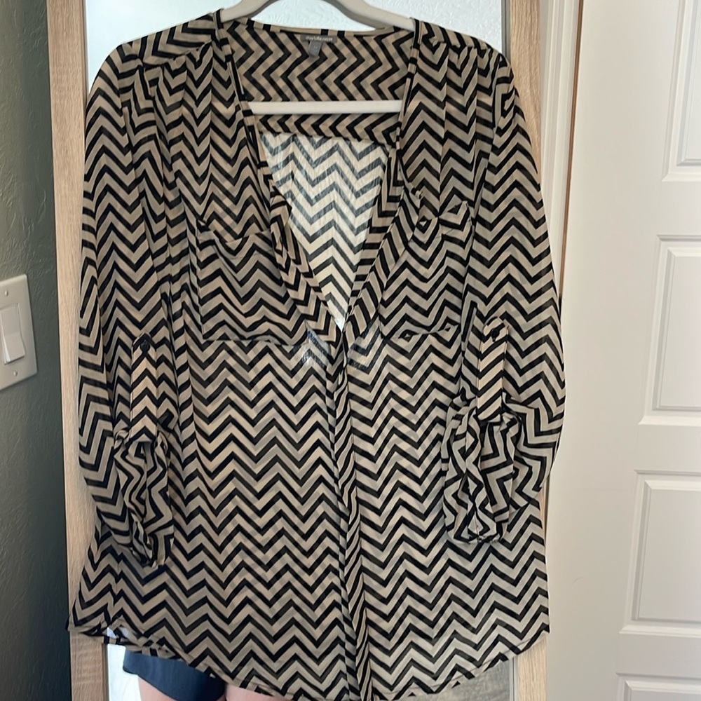 Women’s sheer blouse